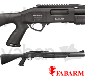 FABARM MARTIAL ARMOR BLACK CANTILEVER POMPALI AV TÜFEĞİ