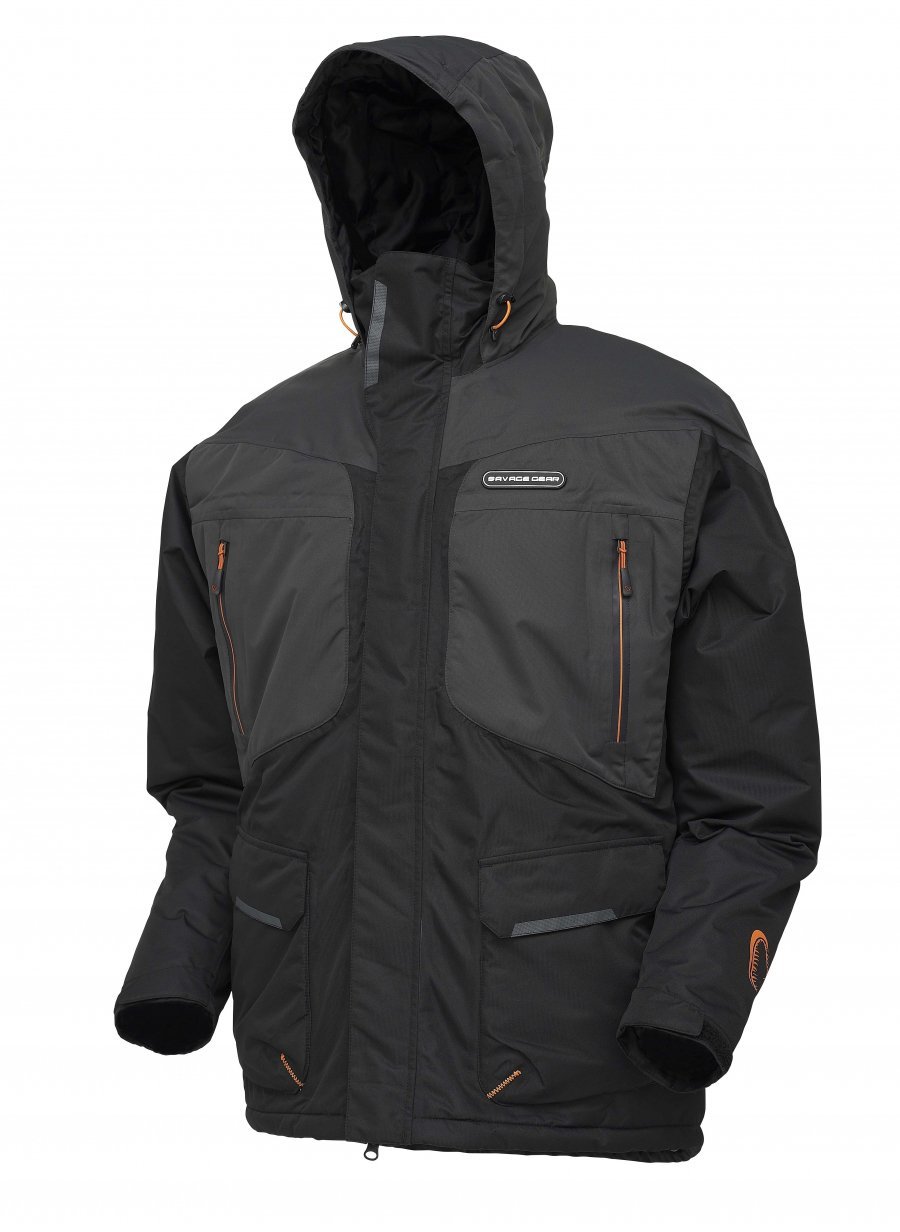 Savage Gear Heatlite Thermo Jacket Black Ink/Grey XXL