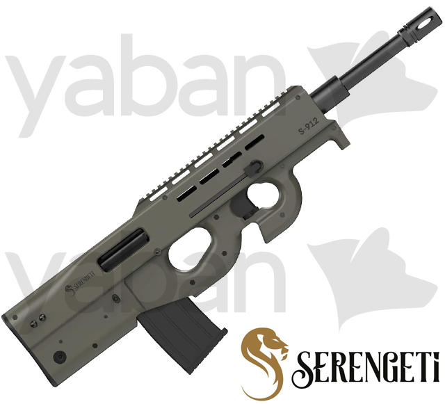 SERENGETİ S-912 GREEN BULLPUP ŞARJÖRLÜ AV TÜFEĞİ