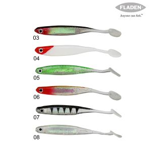 FLADEN GLIMMER SHIMMER MINNOW 10 CM 5P 07