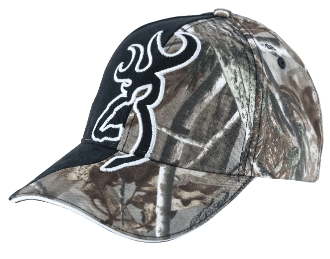 BROWNING BIG BUCKMARK CAMO EDGE-BLACK ŞAPKA