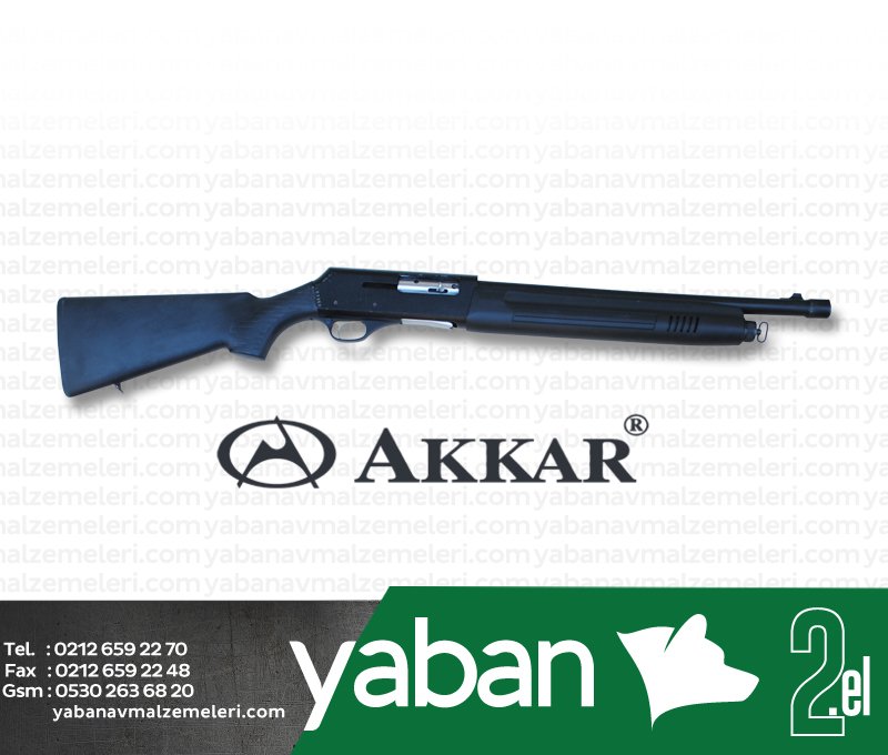 AKKAR SENTETİK YARI OTOMATİK AV TÜFEĞİ / 2.EL