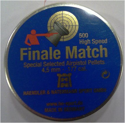 H&N FINALE MATCH 4.5 MM SAÇMA