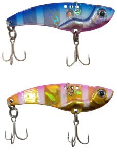 Savage gear 3D VIB Blade 4,5 cm 8,5gr Suni Yem Gold Pink Zebra