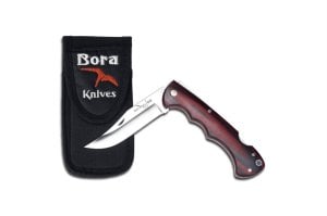 Bora 211 MB Ergonomik Sivri Uçlu Mikarta Saplı Çakı