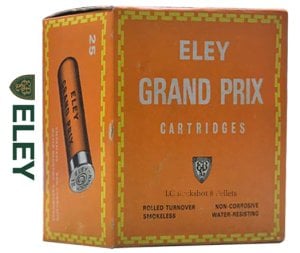 ELEY GRAND PRIX 8 PELLETS BUCKSHOT - 12 CAL.