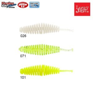 Lucky John Trick Worm 2'' (5 cm) 10p Silikon Yem