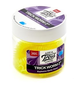 Lucky John Trick Worm 2'' (5 cm) 10p Silikon Yem