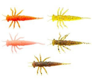 Lucky John Nayada 2'' (5 cm) 9p Silikon Yem