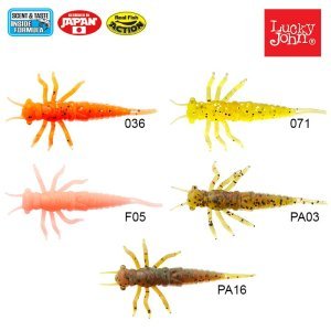 Lucky John Nayada 2'' (5 cm) 9p Silikon Yem