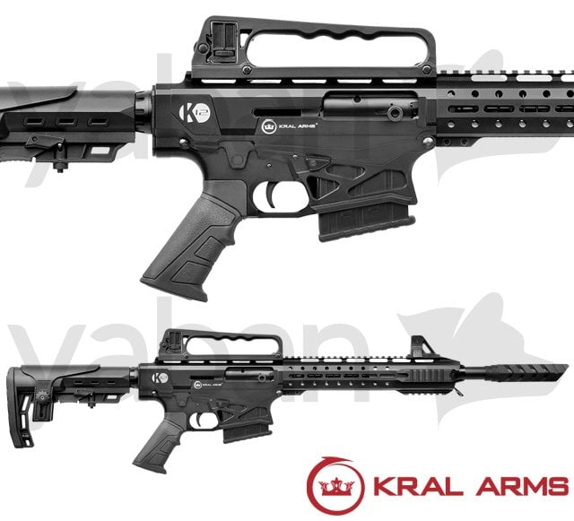 KRAL ARMS K12 SİYAH ŞARJÖRLÜ AV TÜFEĞİ
