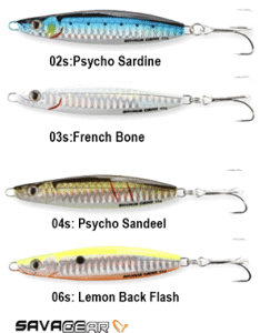Savage gear Psycho Sprat 35g Suni Yem 03-French Bone Silver
