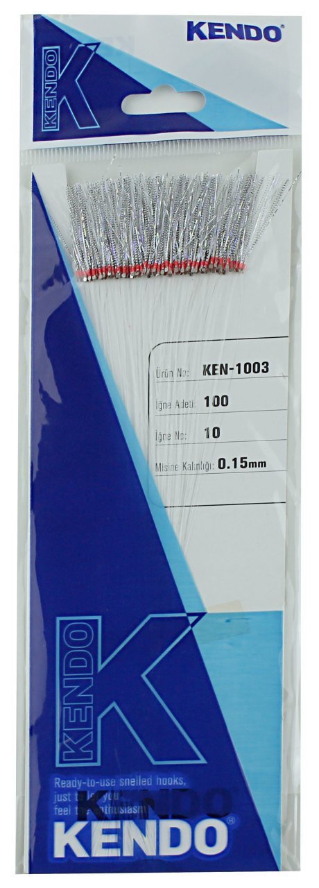 Kendo Özel Köstek 100 Adet İğne No:10 Beyaz Ördek İmitasyon