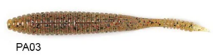 Lucky John S-Shad 3.8'' 9.65 cm Silikon Yem PA03