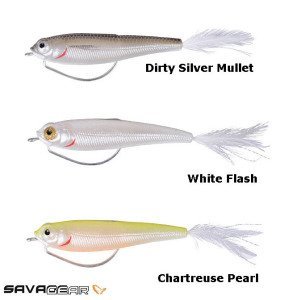 Savage gear TPE Mudd Minnow 85 11 gr F 2 Adet Suni Yem Chartreuse Pearl