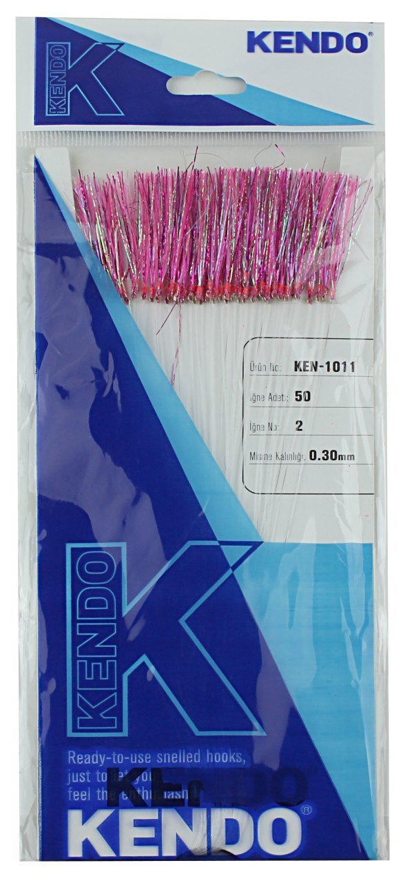 Kendo Özel Köstek 50 Adet İğne No:2 Pembe