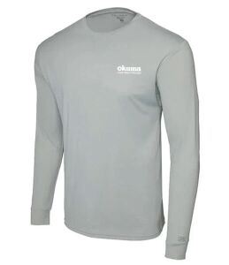 Okuma Aquatek Long Sleeve Sun Shirt Grey