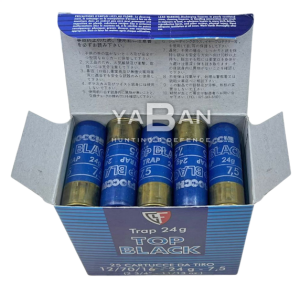 FIOCCHI TOP BLACK 24 GR. NO:7,5 TRAP FİŞEĞİ - 12 CAL.
