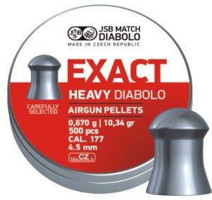 JSB EXACT HEAVY DIABOLO 10.34 GRAIN 4,52 MM SAÇMA / 500 ADET
