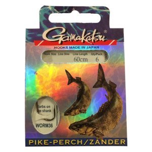 GAMAKATSU Bks-Worm36 Zander İğne Tak.60Cm #2 1/6