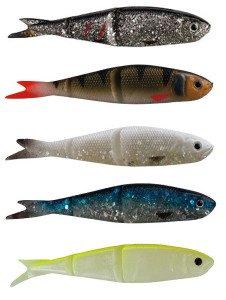 Savage gear LB Soft 4Play 8cm 4g Swim&Jerk 4+1 Adet Perch