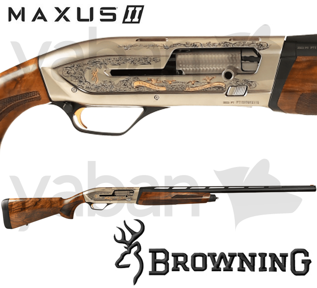 BROWNING MAXUS 2 LIMITED EDITION GOLD GR3 YARI OTOMATİK AV TÜFEĞİ