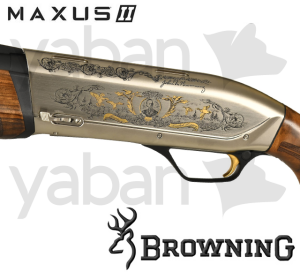 BROWNING MAXUS 2 LIMITED EDITION GOLD GR3 YARI OTOMATİK AV TÜFEĞİ