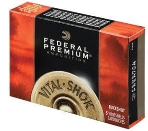 FEDERAL BUCKSHOT COPPER 11/0 9 PELLETS - 12 CAL.