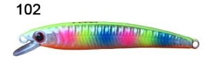 River Kripton 70F 7 cm 4 gr Kurşun Arkası Maket Balık 102
