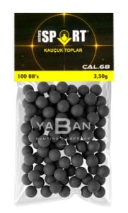V.SPORT .68 KALİBRE KAUÇUK RUBBERBALL / 100 ADET