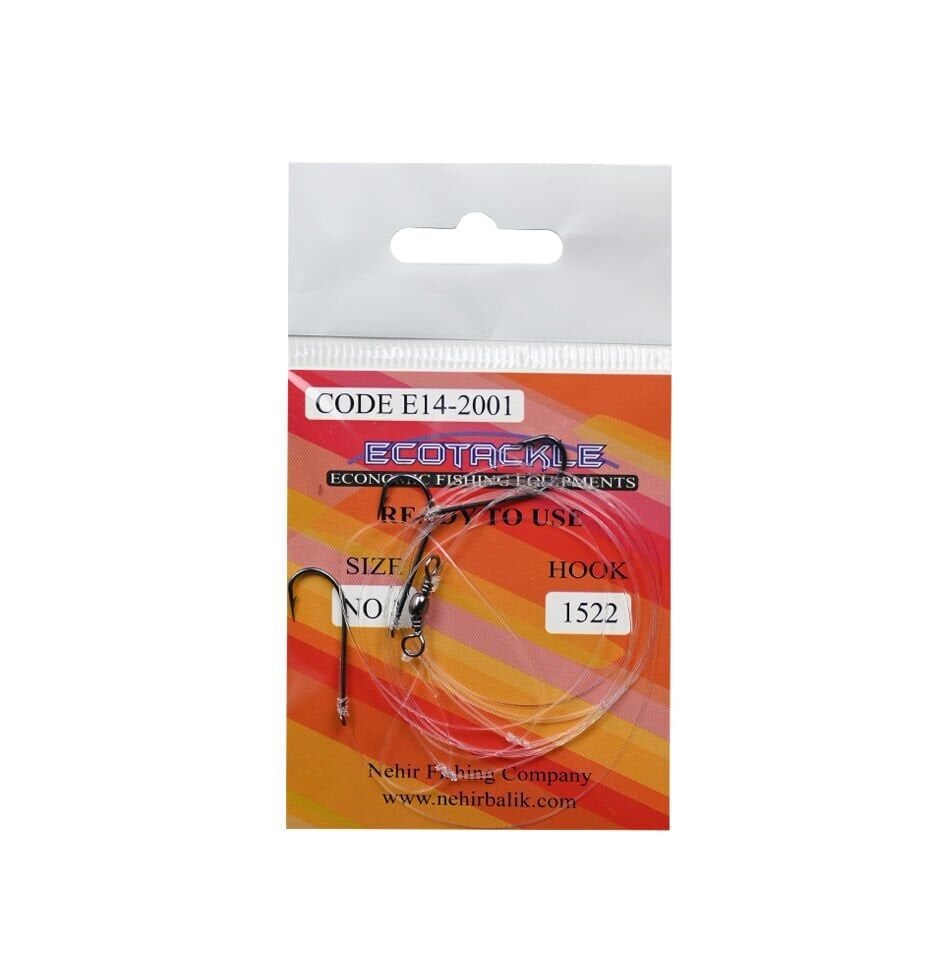 Ecotackle Fırdöndülü İzmarit Takım 1522 3 İğne 2