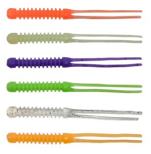 Kendo Killer Worm Lrf Silikonu 5,5cm 12 Adet Purple