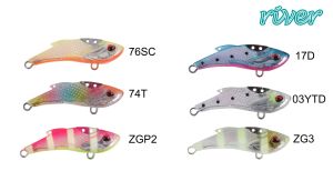 River Vibrax Vib 50S 5Cm 7Gr Maket Balık ZGP2