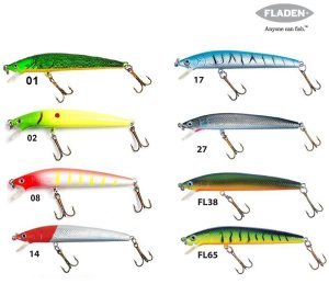 Fladen Mininow Maket Balık 9 cm FL38