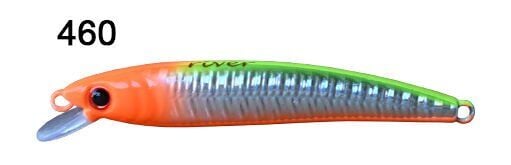 River Kripton 70F 7 cm 4 gr Kurşun Arkası Maket Balık 460