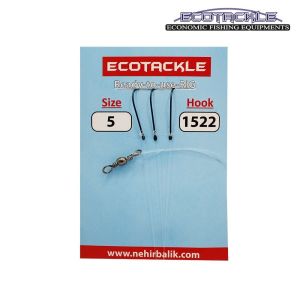 Ecotackle Fırdöndülü İzmarit Takım 1522 3 İğne 8