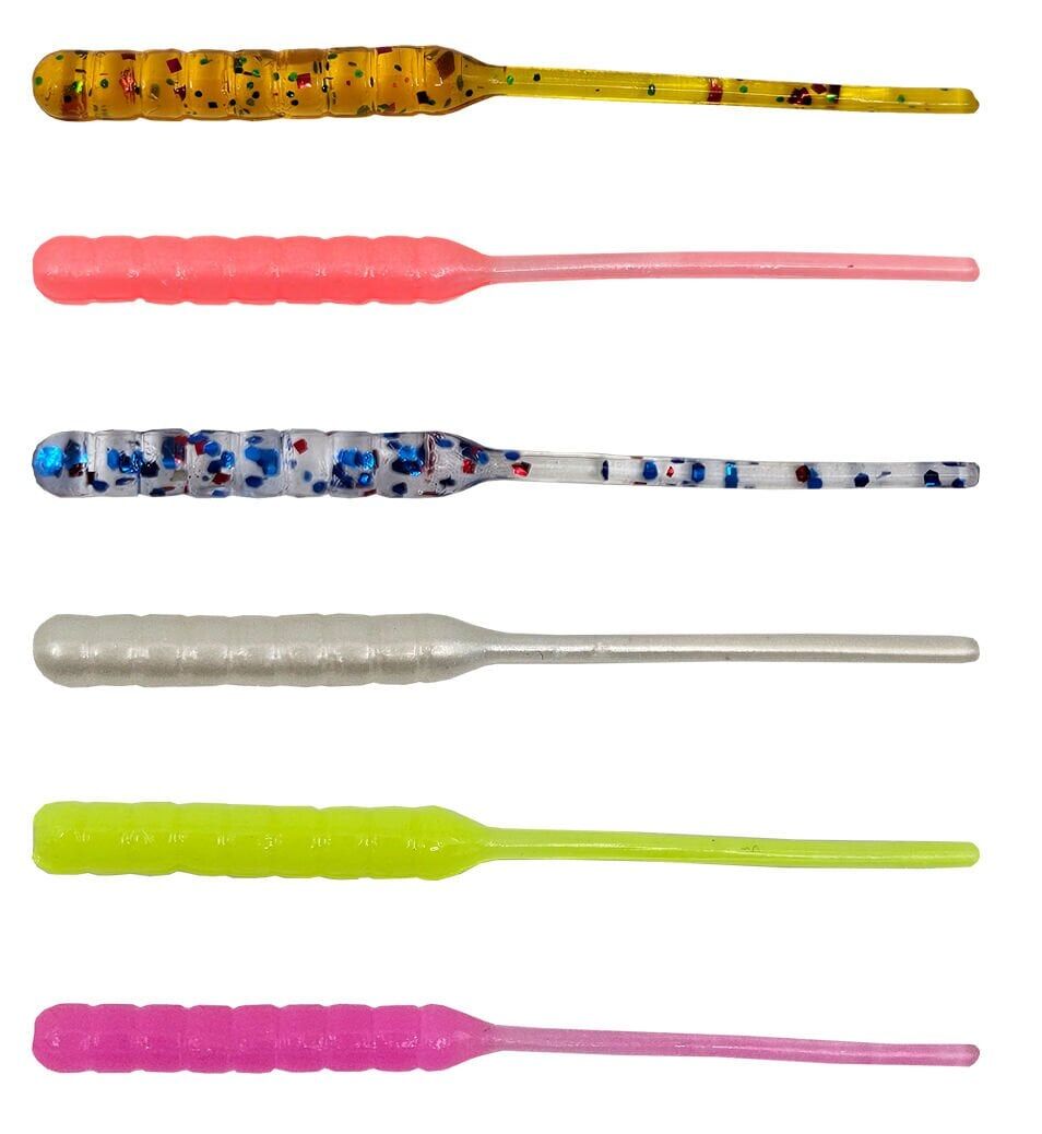 Kendo Arrow Worm Lrf Silikonu 5,5cm 12 Adet Pearl White