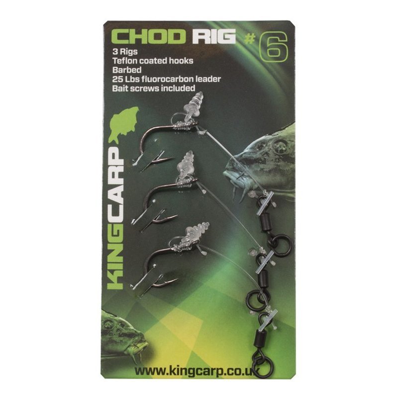 Fladen King Carp Chod Rig Vidalı Yem No:4 3P