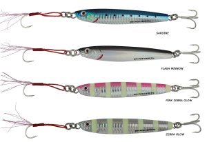 Savage gear 3D Slim Minnow 10 gr Jig Suni Yem Blue Pink Zebra