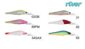 River Deep Hunter 110F 11Cm 22G Maket Balık 82