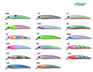 River Kripton 70F 7 cm 4 gr Kurşun Arkası Maket Balık 89