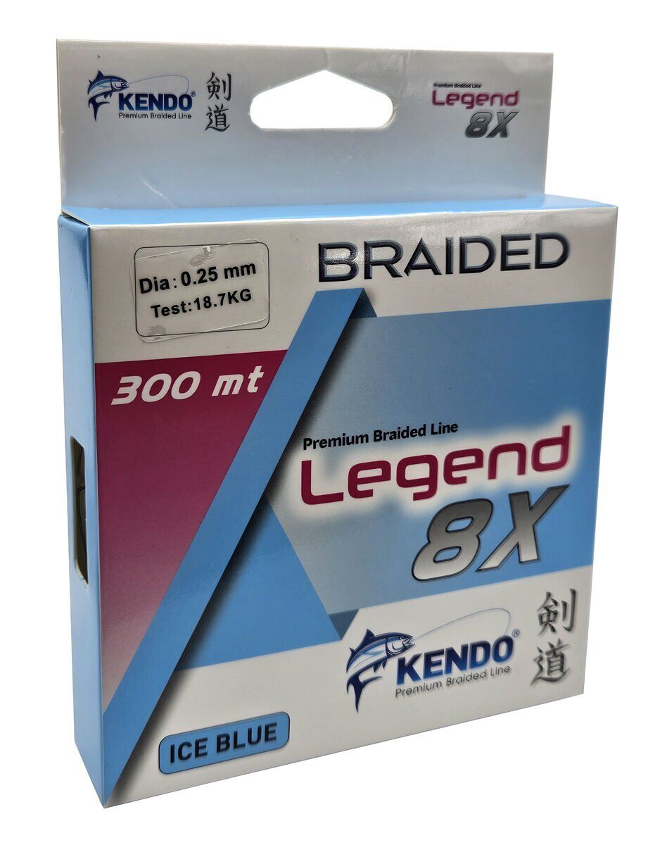 Kendo Legend X8 300M Ice Blue Örgü İp 0,18 mm