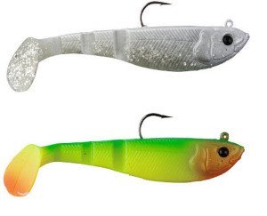 Savage gear Soft 4Play Shad 8.5 cm 12 gr 3 Adet Suni Yem Fluo Green Yellow