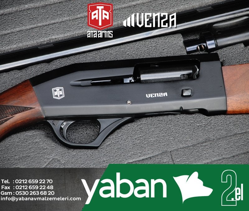 ATA ARMS VENZA SİYAH YARI OTOMATİK AV TÜFEĞİ / 2.EL