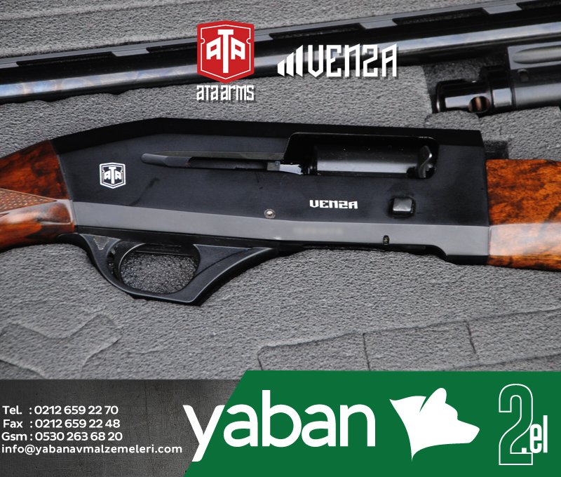 ATA ARMS VENZA FONEX SİYAH YARI OTOMATİK AV TÜFEĞİ / 2.EL