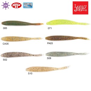 Lucky John S-Shad 3.8'' 9.65 cm Silikon Yem