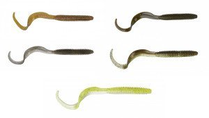 Savage gear LB Rib Worm 110 mm 8 Adet Suni Yem Blue Glitter