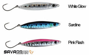 Savage gear LRF Psycho Sprat 8 gr 3 Adet (Sardine,White Glow,Pink Flash)Suni Yem