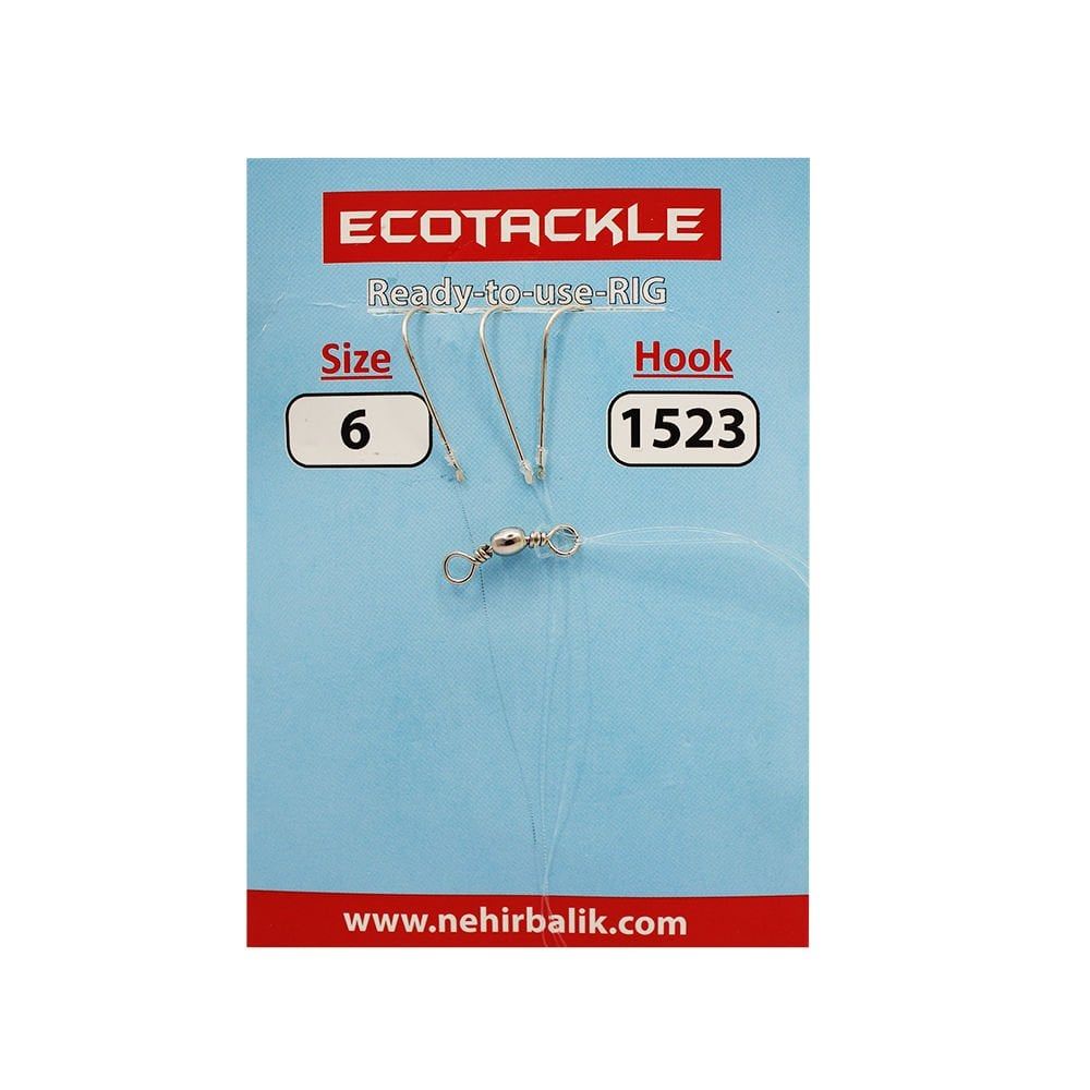 Ecotackle Fırdöndülü Yemli Takım 1523 3 İğne 2