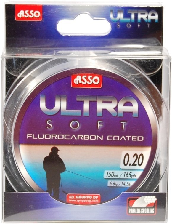 ASSO ULTRA SOFT FLUOROCARBON KAPLAMALI 150 MT MİSİNA No: 0.24
